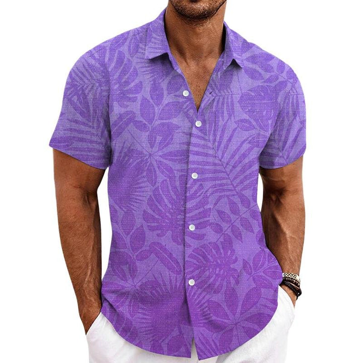 Damien - Chemise Hawaïenne Manches Courtes Homme