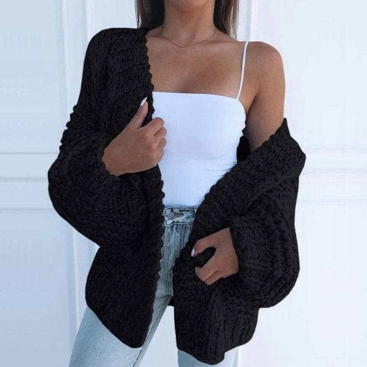 Eleanor - Cardigan Relaxé en Tricot Épais