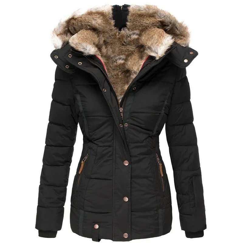 Grace - Veste en cuir chaude et confortable pour l&