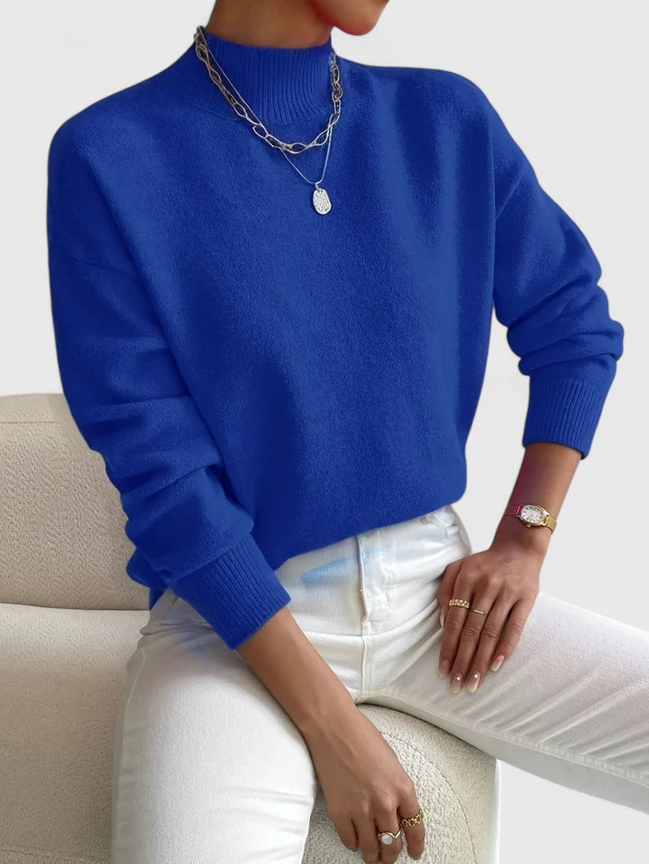 Marcha | Pull Élégant à Col Montant