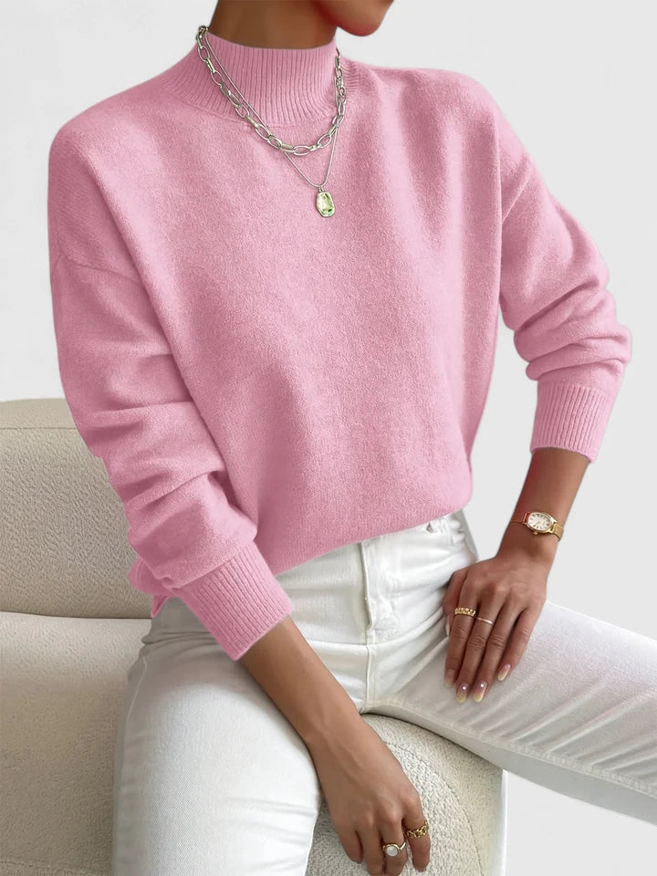 Marcha | Pull Élégant à Col Montant