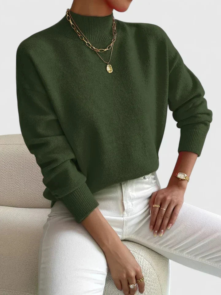 Marcha | Pull Élégant à Col Montant