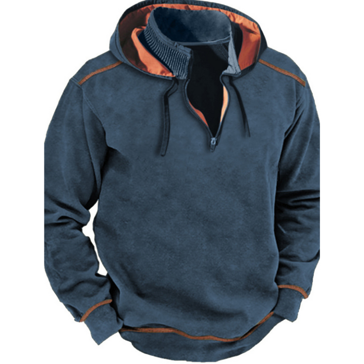 Adrien - Pull Capuche Thermique Isolation Chaude Homme