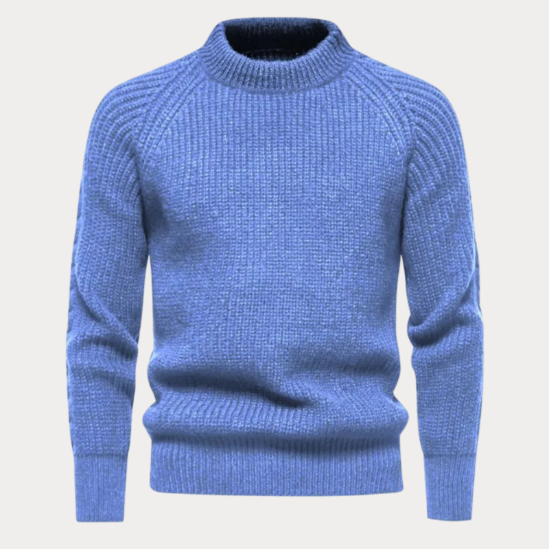 Adrien - Pull Col Roulé Essentiel Classique Homme
