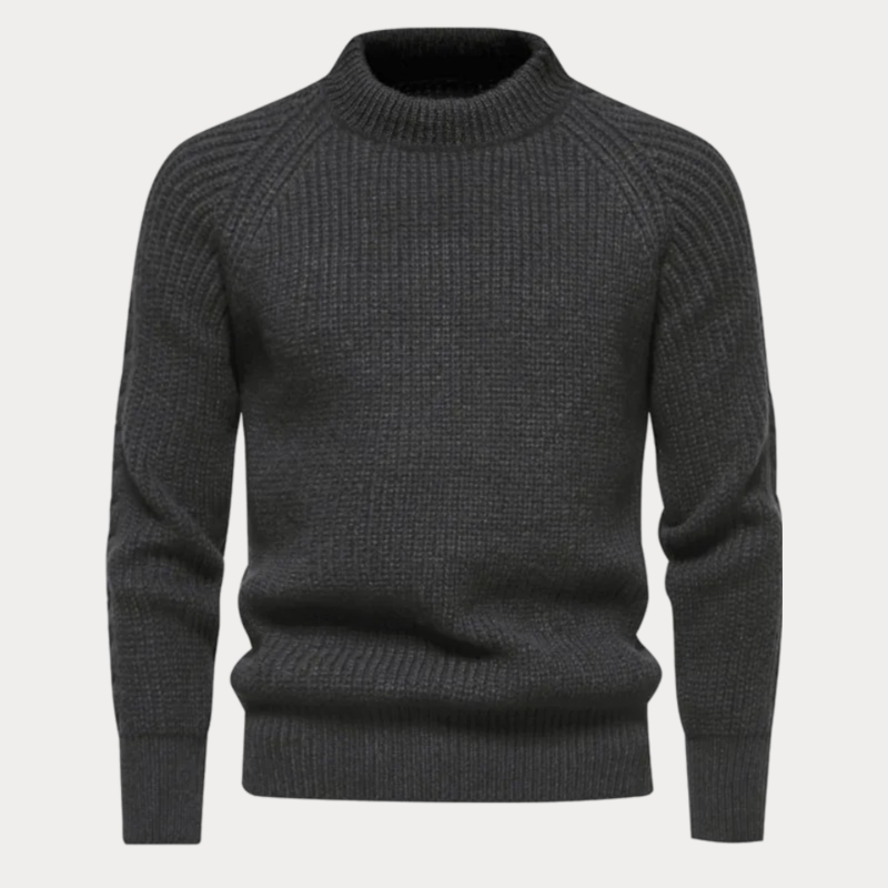 Adrien - Pull Col Roulé Essentiel Classique Homme