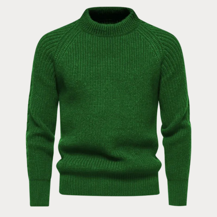 Adrien - Pull Col Roulé Essentiel Classique Homme