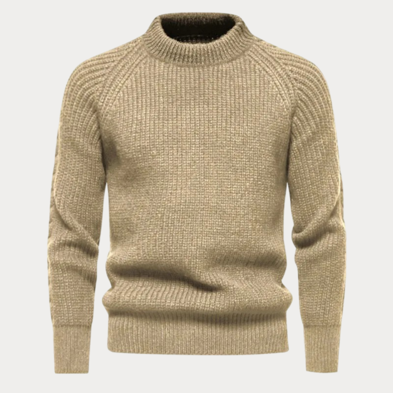 Adrien - Pull Col Roulé Essentiel Classique Homme