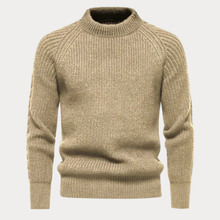 Adrien - Pull Col Roulé Essentiel Classique Homme