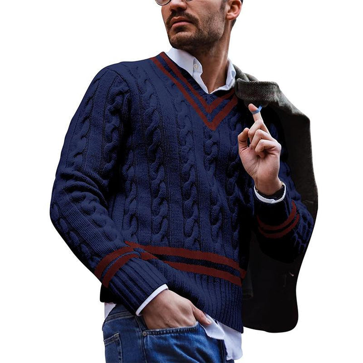 Adrien - Pull Cachemire Old Money Style Classique Homme