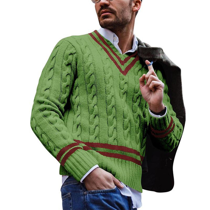 Adrien - Pull Cachemire Old Money Style Classique Homme