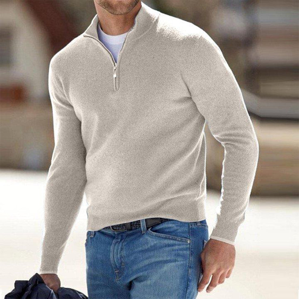 Pierre - Pull zippé homme - Auvoire Paris
