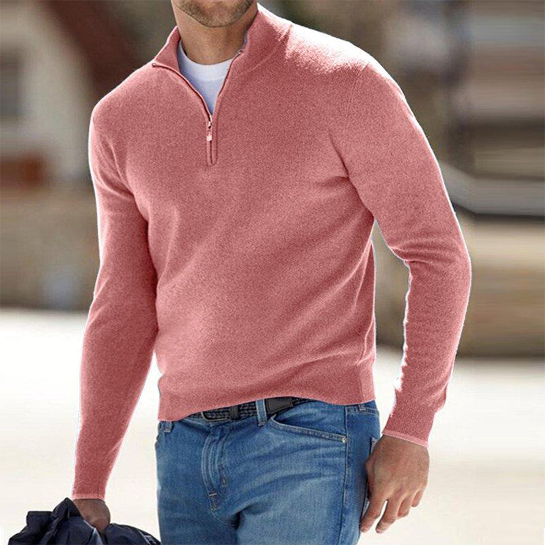 Pierre - Pull zippé homme - Auvoire Paris