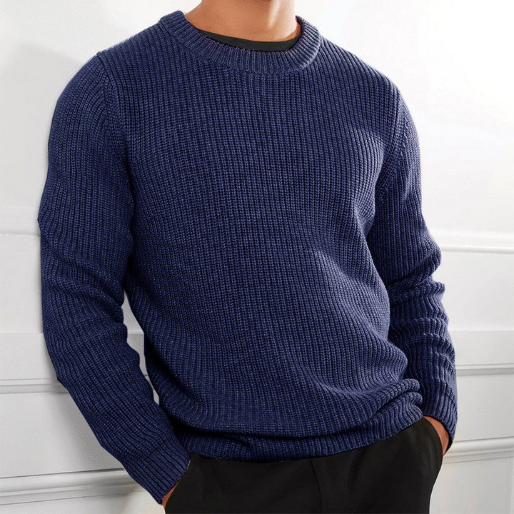 Raphaël - Pull Maille Basique Quotidien Homme - Auvoire Paris