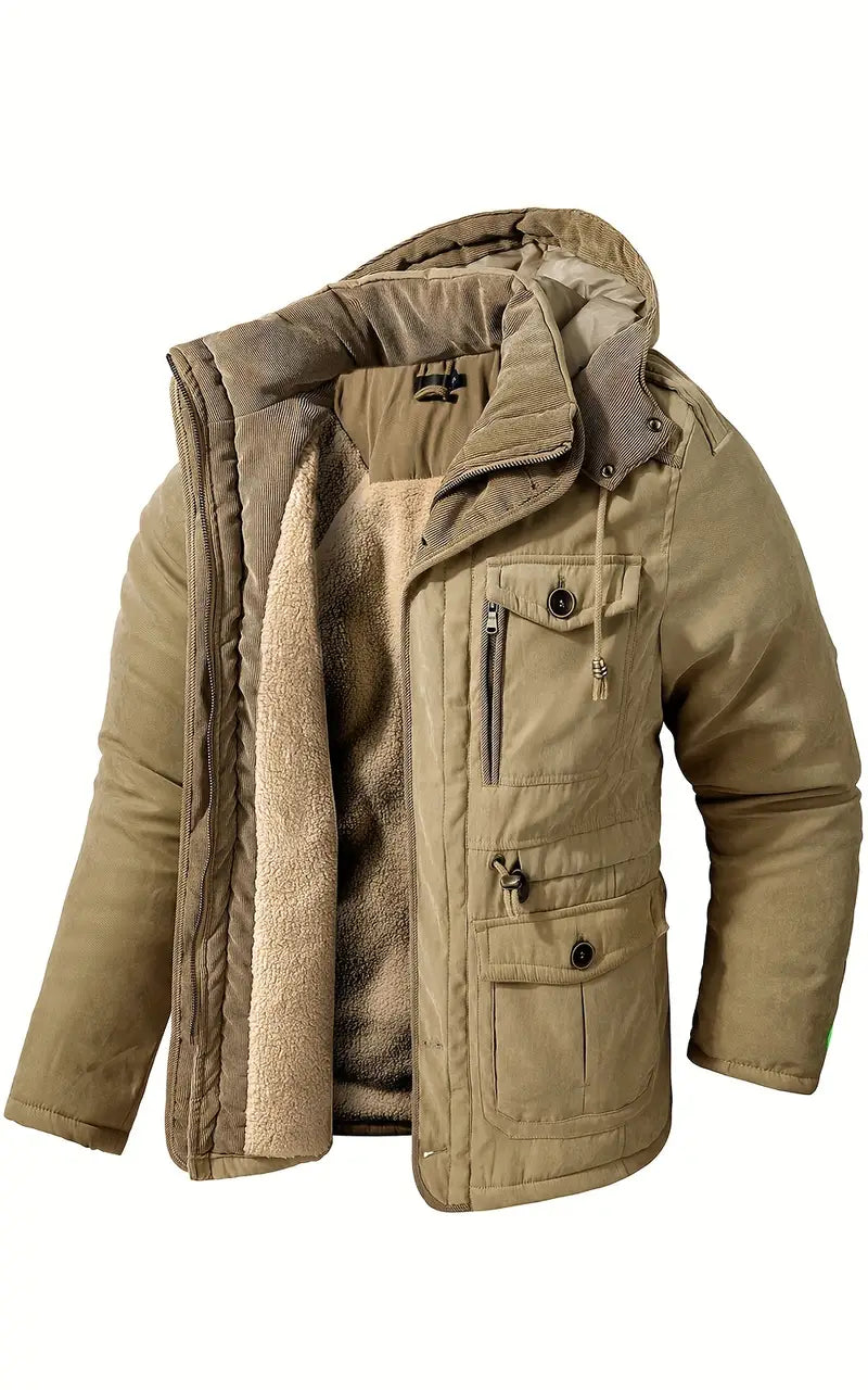 Soevar | Parka élégant et résistant pour hommes - Auvoire Paris
