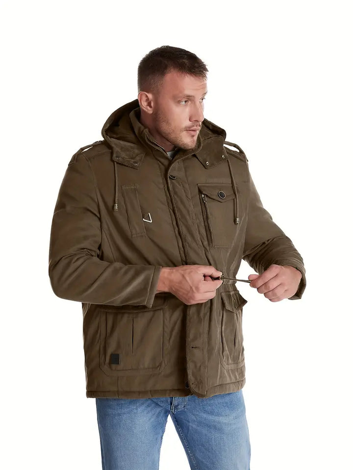 Soevar | Parka élégant et résistant pour hommes - Auvoire Paris