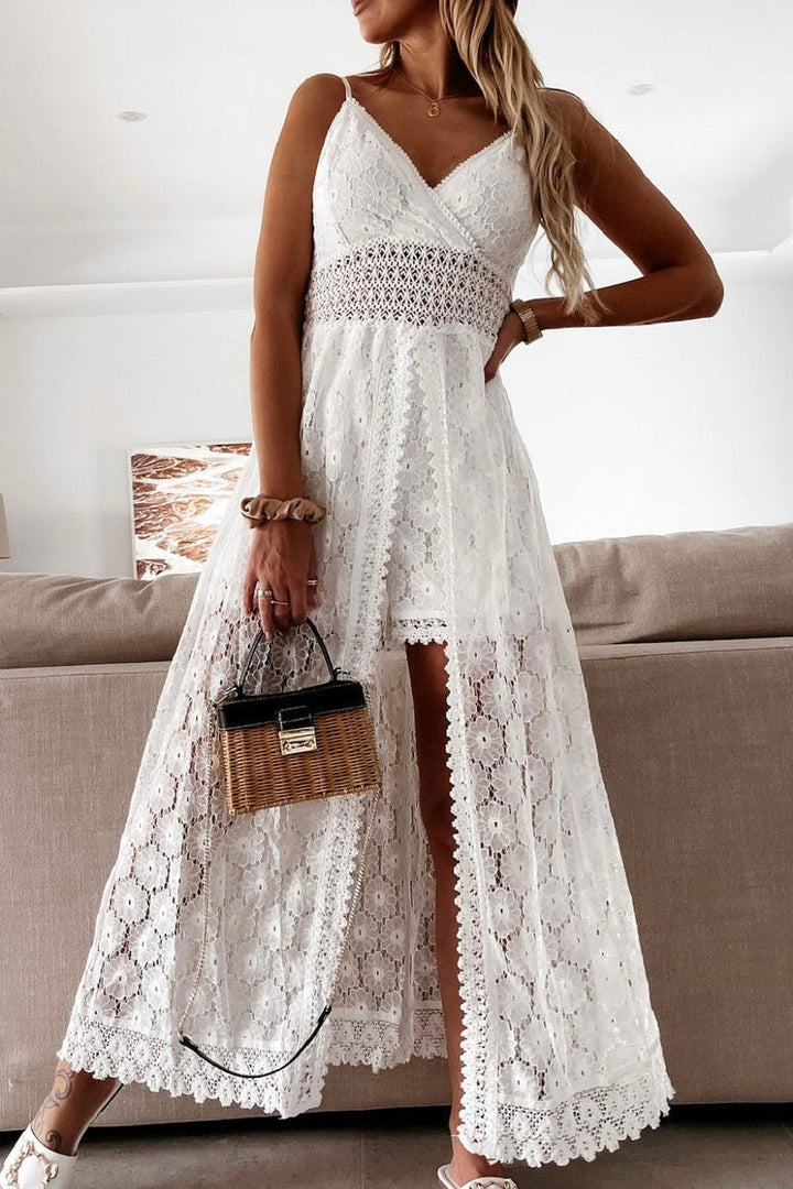 Amélie - Robe Maxi Boho Imprimé Ikat Femme