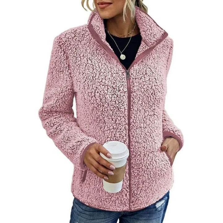Neriah Veste Femme – Polaire d’Hiver Chic &amp; Chaude, Élégante et Confortable
