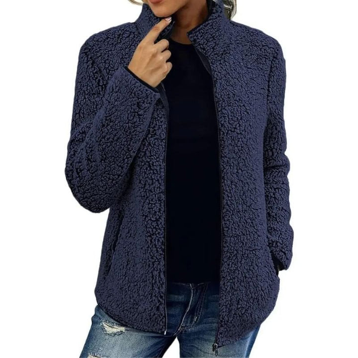 Neriah Veste Femme – Polaire d’Hiver Chic &amp; Chaude, Élégante et Confortable